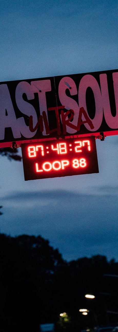 Last Soul Ultra race clock at loop 88